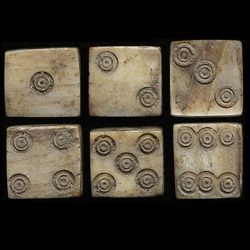 Historic Ancient Roman dice