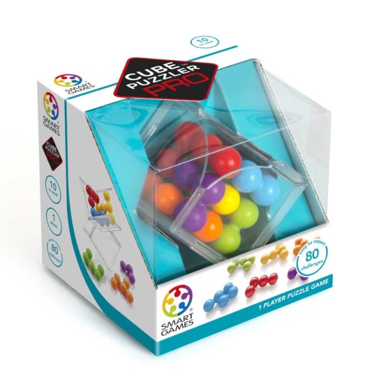 Front box of SmartGames Cube Puzzler PRO