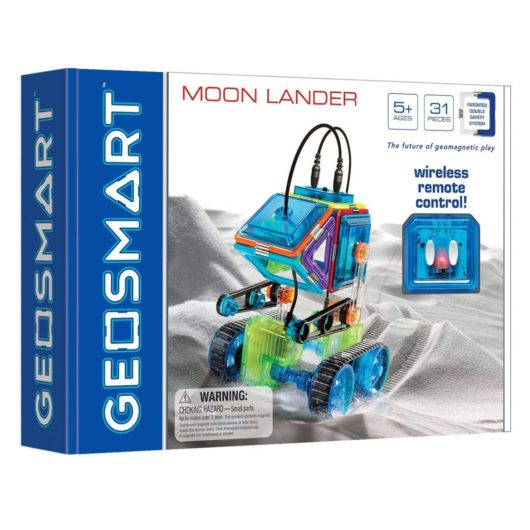 Front box of GeoSmart Moon Lander