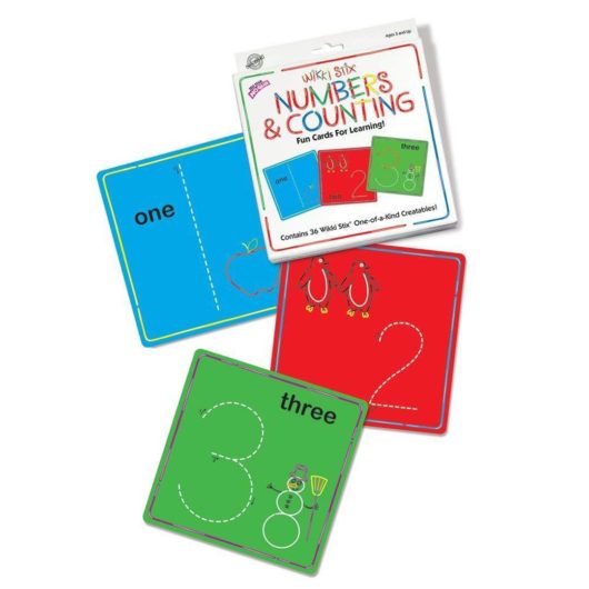 Trace and copy the activity cards with the Wiki sticks!