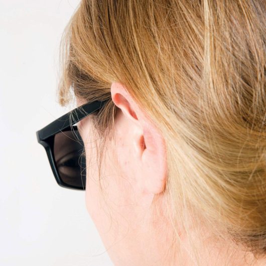 Children can wear these fake sunglasses to find the spy