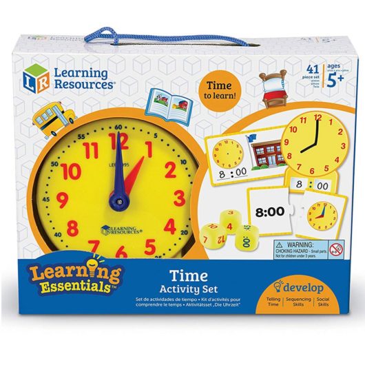 Tell the time with this activity set that has everything you need to practice time with young children!