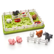 Children will love the tactile farm animal pieces from this logic puzzle!