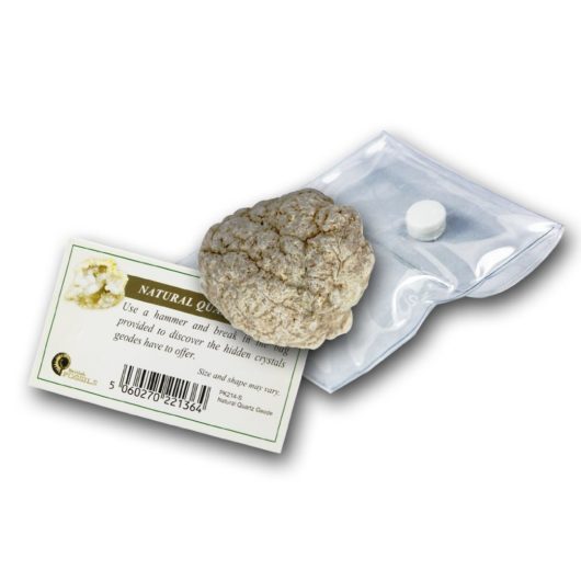 Crack open this rock to find a sparking treasure within!