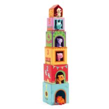 Stack up to build baby's manual dexterity with these stacking cubes