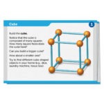 Kids will solve the STEM challenges on the cards