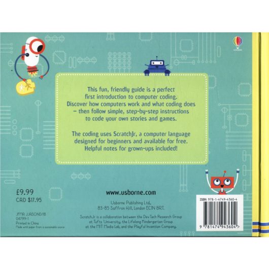 Kids can learn how to code with this book from Usborne