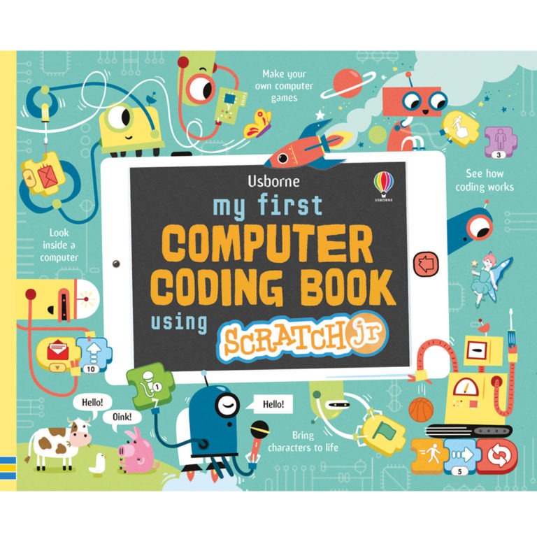 Children can learn to code with the book from Usborne using Scratch!