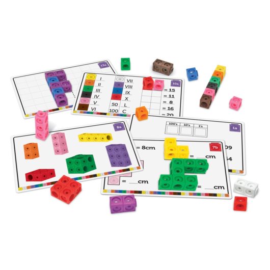 Use the Mathlink cubes to develop children's understanding of key maths concepts