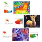 Use in three different ways to create amazing colourful pictures