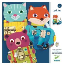 Locktou is a children's playset to help children's fine motor skills