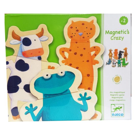 Make silly combinations with these magnetic animals