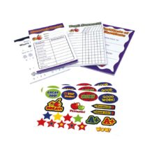 Full of replacement pads and stickers to build on the fun of the PRetend and Play School Set from Learning Resources