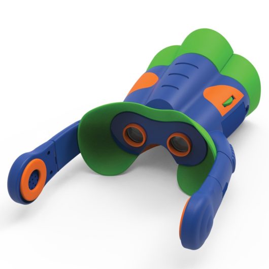 Encourage kids to explore with these portable binoculars!