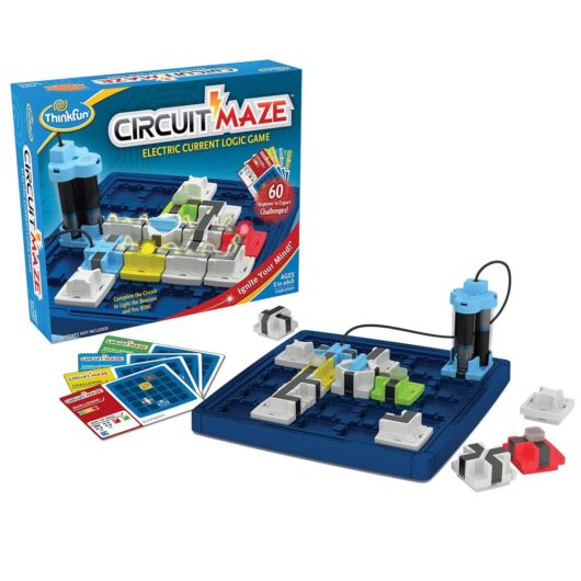 Electric current logic game