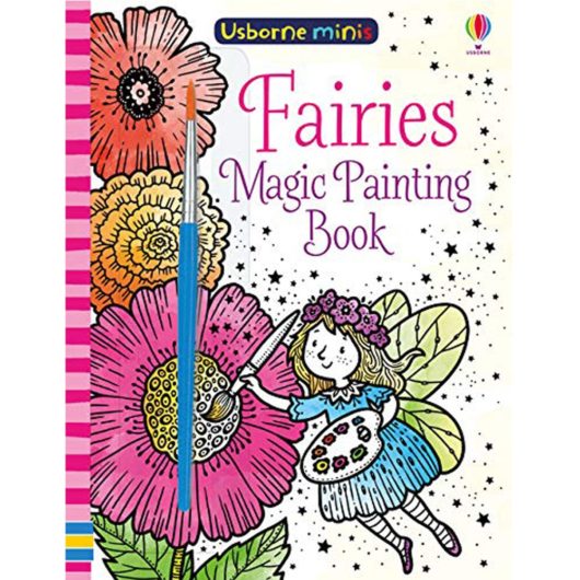 Paint 7 different magical scenes with this cute little book!