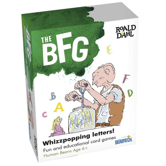 Learn to spell ansspot all sorts of ridiculous words with the BFG!
