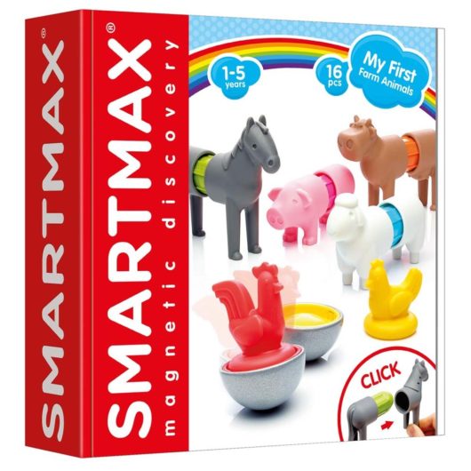 Connect and create these soft touch farm animals!