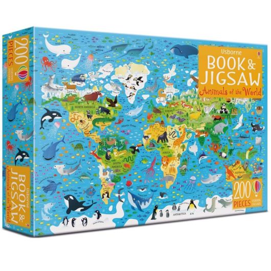 Discover the animals of the world with this jigsaw puzzle