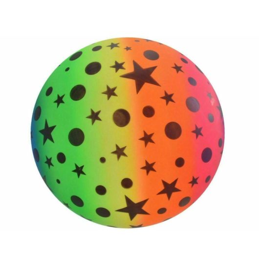 Bounce and play with this neon ball