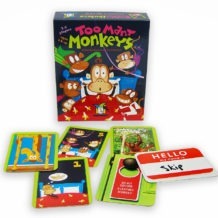 Too Many Monkeys Front of Box