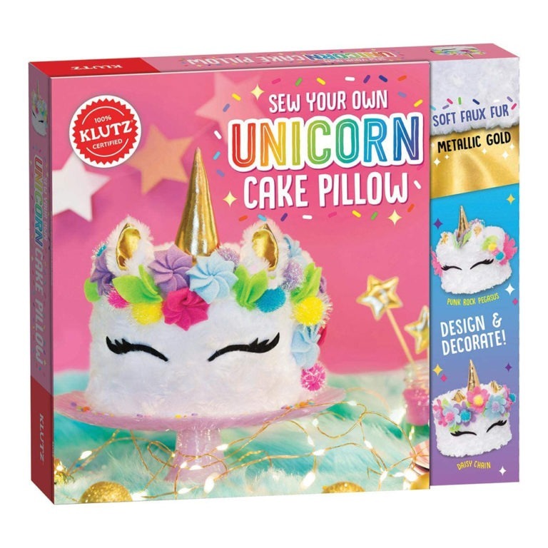 Klutz Unicorn Pillow Front Page