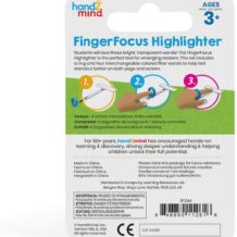 Hand2Mind Finger Focus Back Of Product