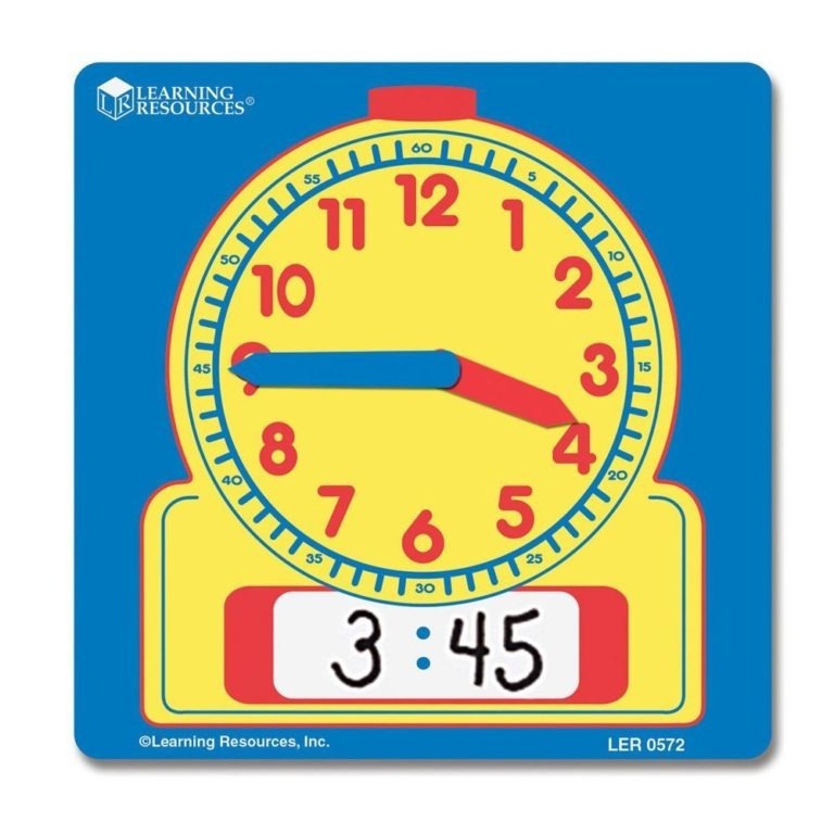 Learning Resources Teaching Clock