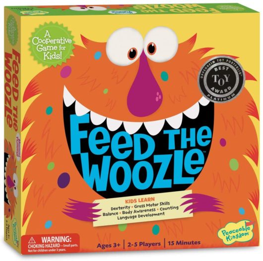 feed the woozle front of box