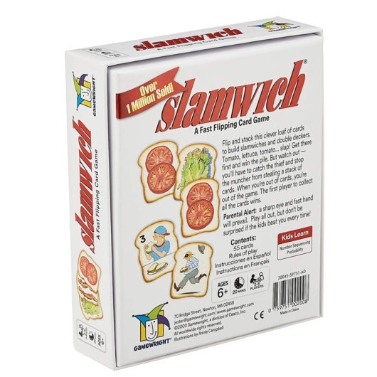 Gamewright Slamwich Back