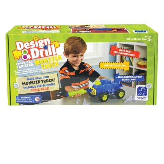 Design & Drill Monster Truck