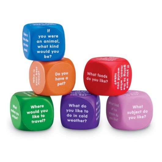 Learning Resources Conversation Cubes