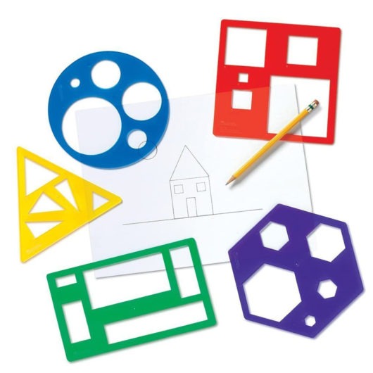 Learning Resources Primary Shapes Templates