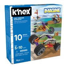 Knex Fast Vehicles 10 Model Building Set Front