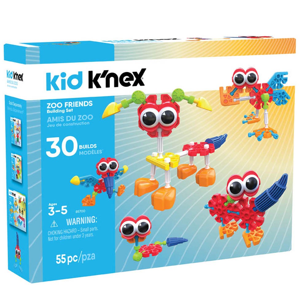 Kid Knex Zoo Friends Building Set Fun Learning