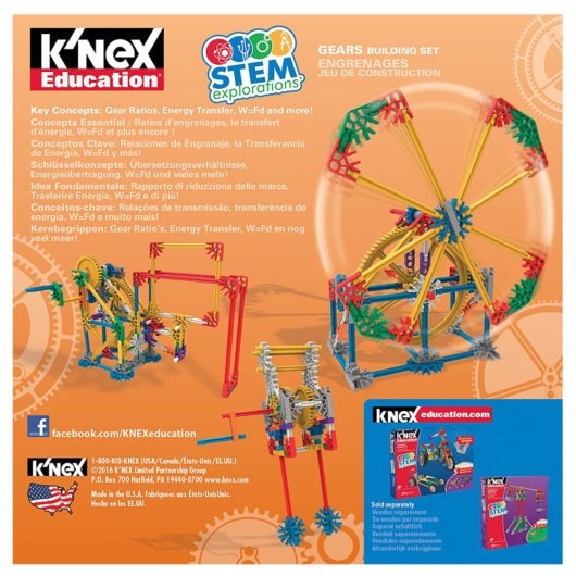 Knex STEM Exploration Gears Set Back