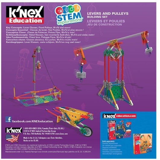 Knex STEM Education Levers Back