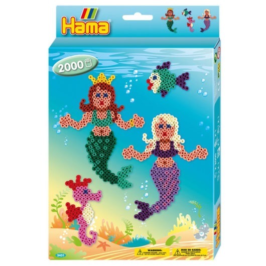 Hama 2000 Mermaid Kit