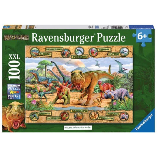 Ravensburger Dinosaur Jigsaw Puzzle XXL 100pc