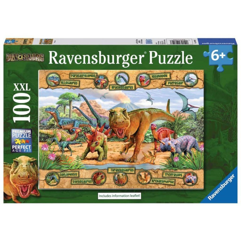 Ravensburger Dinosaur Jigsaw Puzzle XXL 100pc