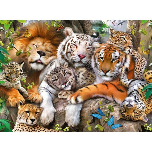 Ravensburgers Big Cat Puzzle 200 XXL