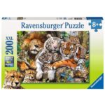 Ravensburgers Big Cat Puzzle 200 XXL
