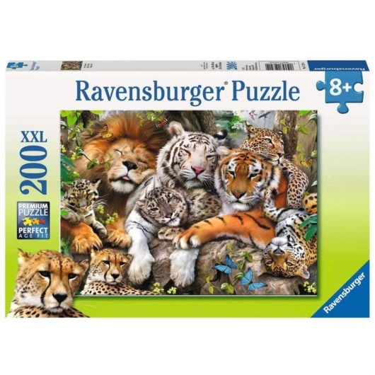 Ravensburgers Big Cat Puzzle 200 XXL