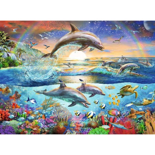 Ravensburger Dolphin Paradise 300 XXL Jigsaw