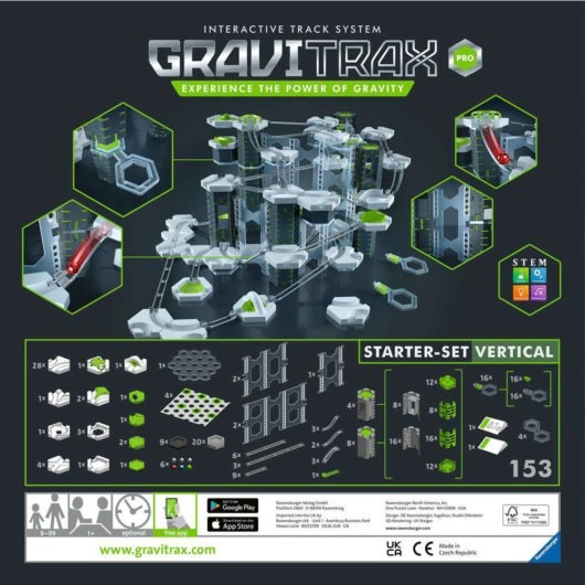 Ravensburger Gravitrax Pro Vertical Set Back