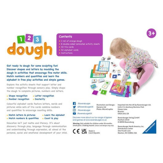 1,2,3 Dough Sculpting Ravenburger