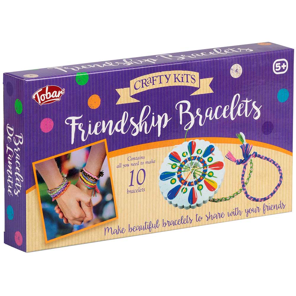 Tobar Make Your Own Friendship Bracelets Kit - Fun Learning