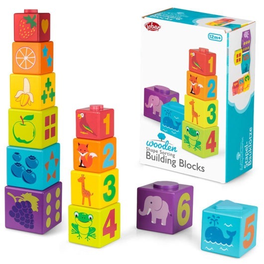 Tobar Shape Sorter Building Blocks