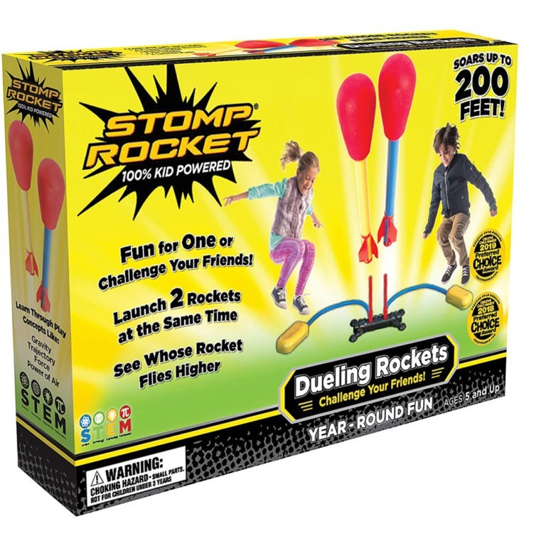 Stomp Rocket Duelling Front Box