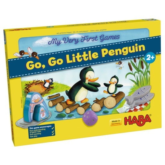 Go, Go Little Penguin Board Game Front